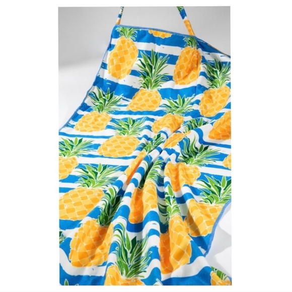 Blue Pineapple Bag Convertible beach towel - Picture 10 of 12